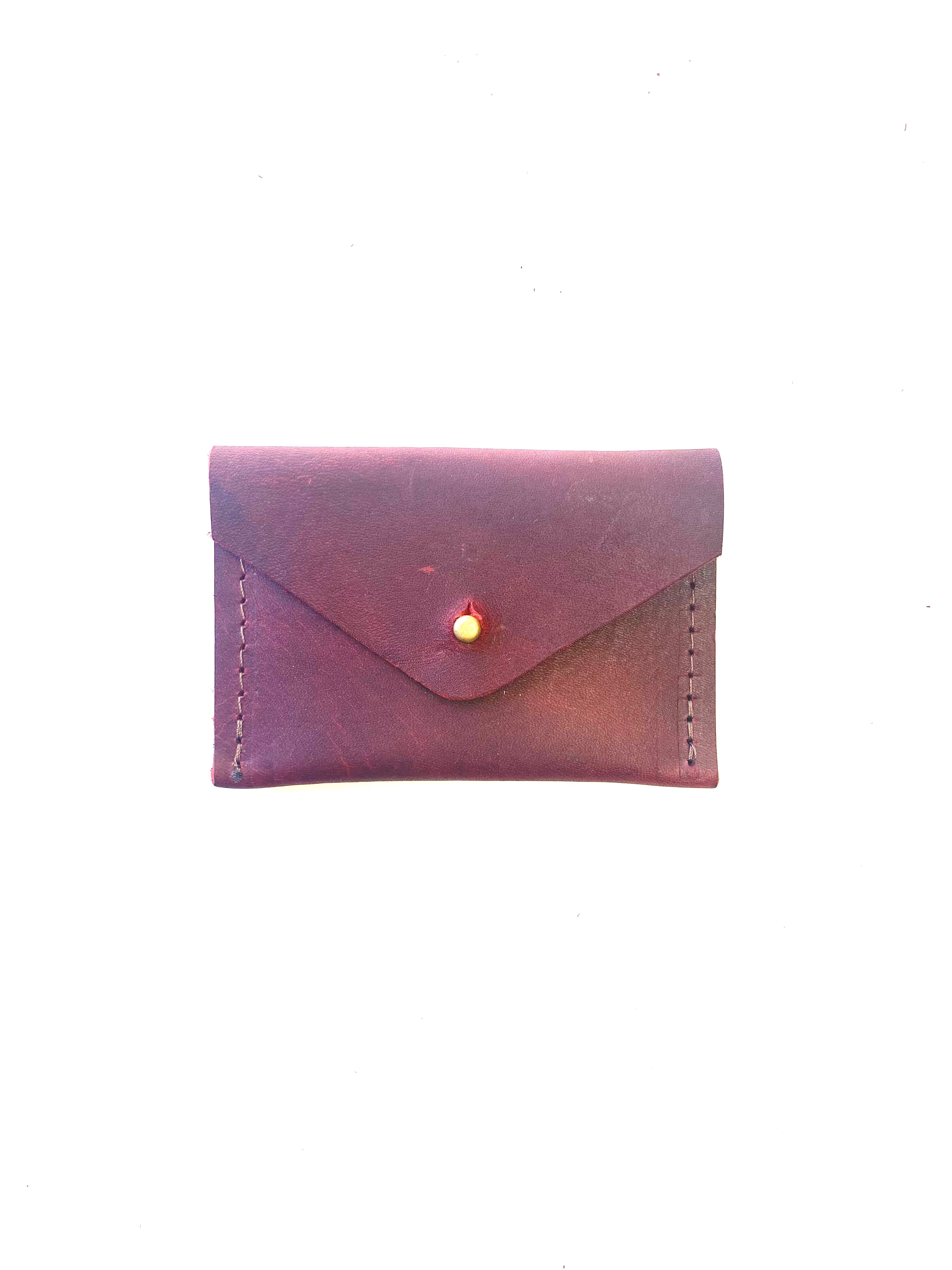 Small Leather Envelope Wallets