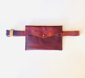 Minimalist Leather Fannypack