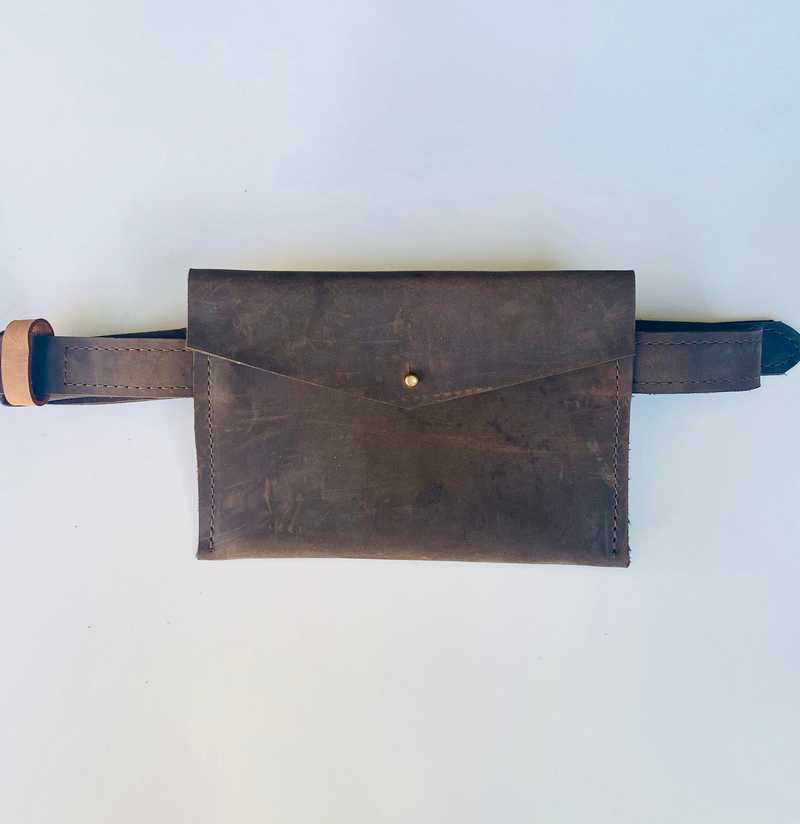 Minimalist Leather Fannypack