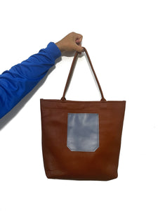 Large Tote Bag - Folded Straps