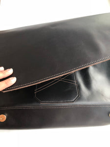 Leather Briefcase - Full Cover (Made to Order)