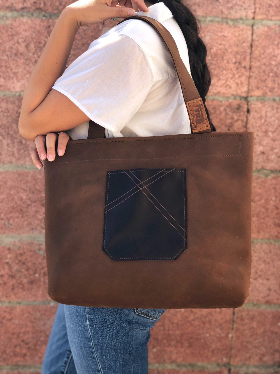 Medium Tote Bag - Wide Straps