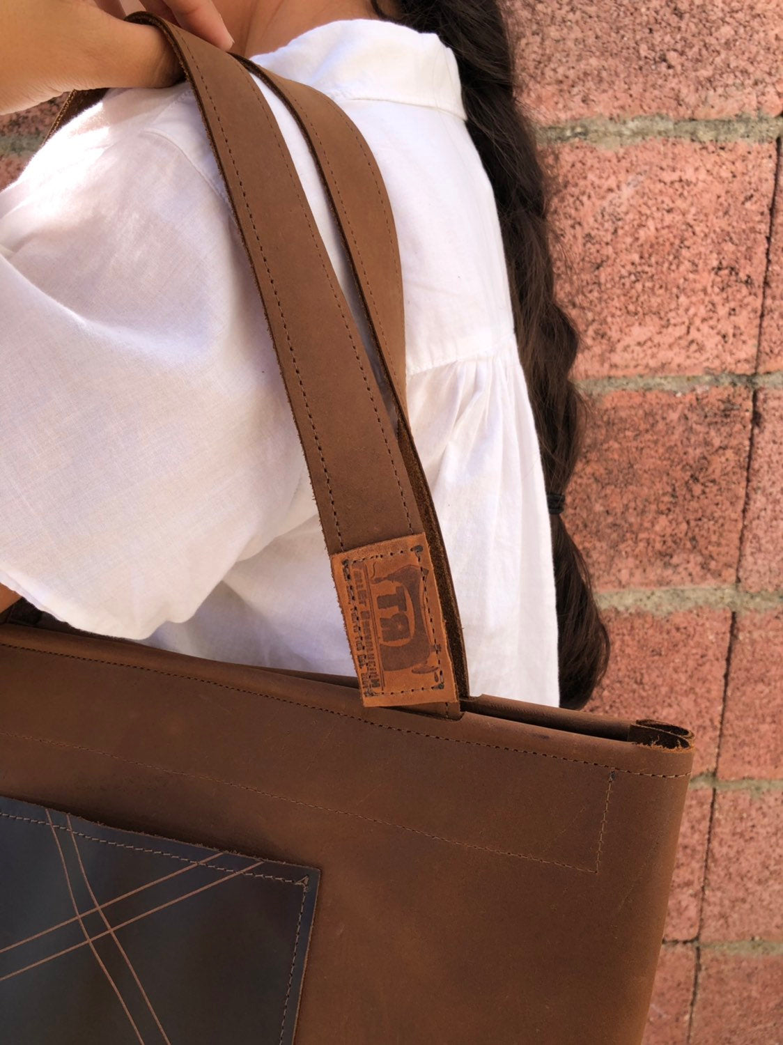 Medium Tote Bag - Wide Straps